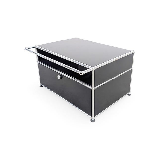 Metal Coffee Table in Metal by Fritz Haller for USM Haller For Sale - Image 7 of 11