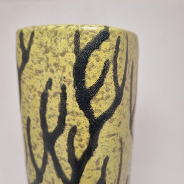 Mid-Century Modern Hungarian Studio Pottery Vase attributed to Géza Gorka, 1960s For Sale - Image 12 of 15