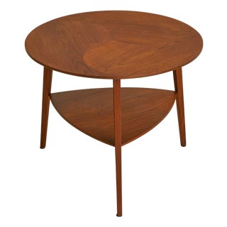 Danish Modern Teak Side Table Attributed to Georg Jensen, 1960s - 2 Available For Sale
