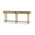 Hollywood Regency Faux Bamboo Console For Sale - Image 4 of 10