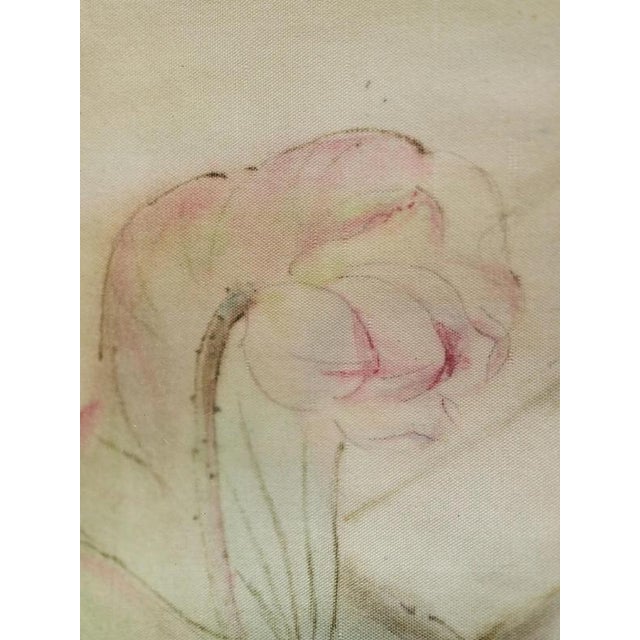 2000 - 2009 Trần Thị Hiếu Hạnh, Moments of Serenity, Silk, Framed For Sale - Image 5 of 10