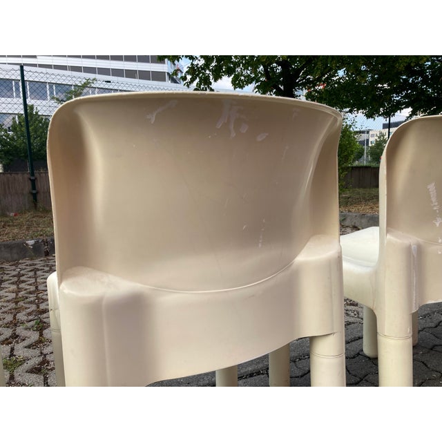 Model 4875 Dining Chair by Carlo Bartoli for Kartell, 1980, Set of 4 For Sale - Image 14 of 18