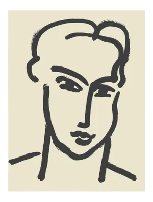 1994 After Henri Matisse Grande Tête De Katia Lithograph