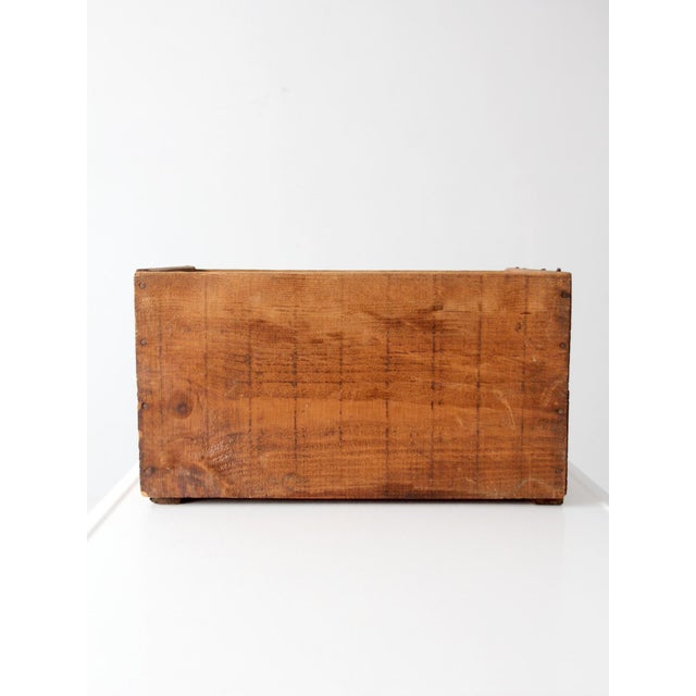 Vintage North Country Orchard Crate For Sale - Image 10 of 10