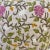 16” Square Pillow With Purple and White Embroidered Floral Pattern - Made in U K This pillow was made in Wales, U.K., by a...