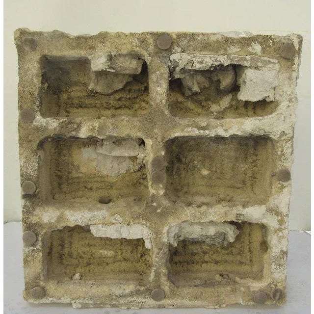 1900 - 1909 Large Glazed Terra Cotta Square Fragment Denver Pottery Works c 1900 For Sale - Image 5 of 6