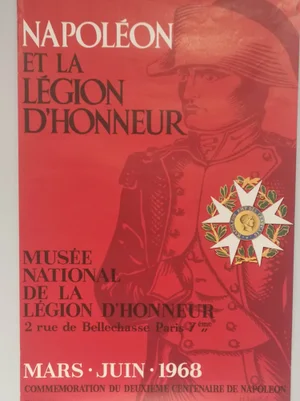 After JJ Ducourtial, Napoleon, National Museum of the Legion of Honor, Original Poster, 1968