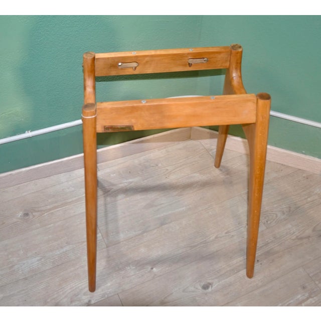 French Table from Stella, 1960s, in Good conditions. Designed 1960 to 1969 This piece has an attribution mark, I am sure...