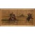 C. 1950-1960s Shōwa Era Japanese Byobu Screen "Samurai" For Sale