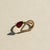 Pear Garnet 14k Gold Ring, Size 7.5 For Sale - Image 9 of 10