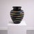Ceramic Mid 20th Century Ceramic Vase Black Glazed by Piero Dorazio for Deruta, Italy For Sale - Image 7 of 8