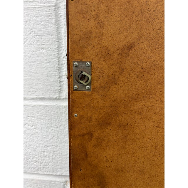 Large Beveled Mid 20th Century Wall Mirror For Sale - Image 9 of 11