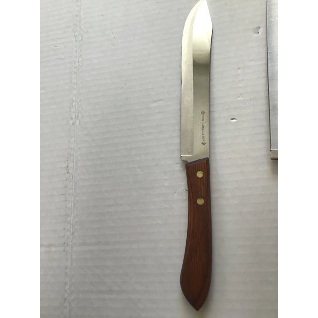 Mid-Century Modern Mid-Century Danish Stainless Steel Knife Set- 4 Pieces For Sale - Image 3 of 6