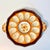 1980s Vintage Boho Chic Arts & Crafts Rustic European Deviled Egg Serving Plate, Easter. For Sale - Image 12 of 14