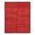 Vintage Kilim With Red Open Field and Geometric Border, From Rug & Kilim For Sale