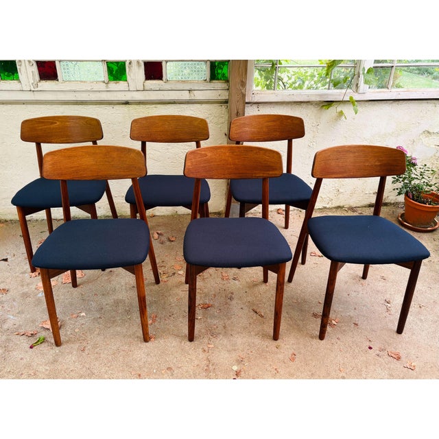 Danish Dining Chairs by Harry Østergaard, 1960s, Set of 6 For Sale - Image 14 of 18