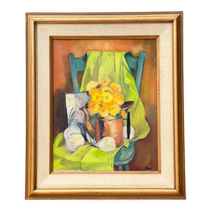 Vintage Framed Still Life Painting