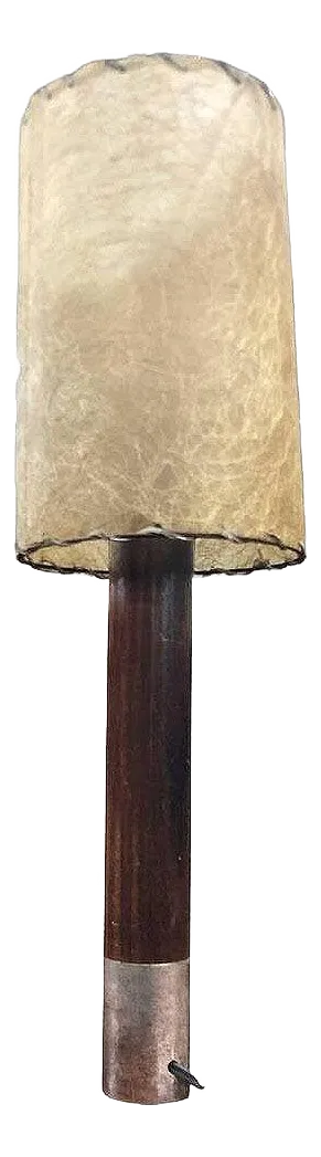 Nickel Básica M2 Table Lamp by Santiago Roqueta for Santa & Cole With Drum Shade