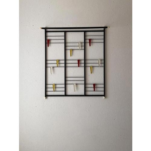 Pilastro Scale Coat Rack by Tjerk Reijenga, 1950s For Sale - Image 3 of 12
