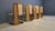1970s N. 6 Chairs in Brass Metal and Wicker from Mario Sabot, 1970s, Set of 4 For Sale - Image 5 of 13