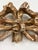 Vintage Carved Giltwood Louis XVI Ribbon Bow & Laurel Wall Ornament – 19" For Sale - Image 9 of 18