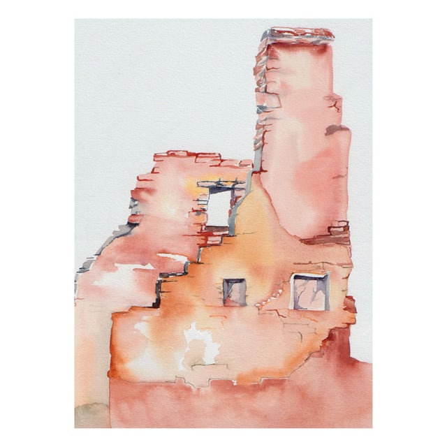 American Antelope House Landscape by Kay Vigil Carlson For Sale - Image 3 of 5