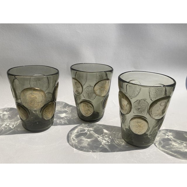 Tequila Murano Glasses by Mariana Iskra for Ribes Studio, 2004, Set of 6 For Sale - Image 6 of 18