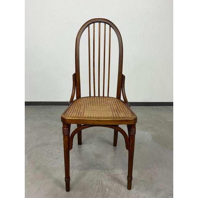 Set of Secession Dining Chairs by Josef Hoffmann, 1890s For Sale - Image 5 of 13