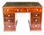 Victorian Flame Mahogany Partner Pedestal Desk, 19th Century For Sale - Image 9 of 18