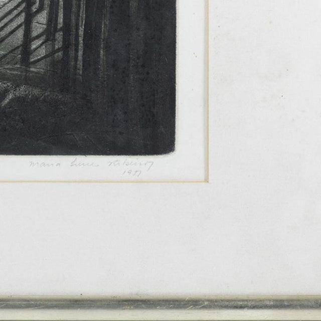 Maria Irene Ribeiro, Composition, 1987, Screenprint For Sale - Image 5 of 6