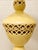 Vintage Mid-Century Atomic Ceramic Table Lamp With Cutout Base For Sale - Image 9 of 12