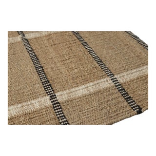 Birger Handwoven Hemp Rug by Celerie Kemble for Chairish,3'x8' For Sale