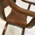Brown Vintage Mid Century Craftsman Campaign Prayer Chair For Sale - Image 8 of 10