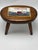 Antique Footstool With Hand Hooked Detailed Top For Sale In Charleston - Image 6 of 8