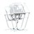 Mid-Century Modern Salterini Style Wrought Iron Mesh Nesting Tables, Set of 3 For Sale - Image 9 of 10