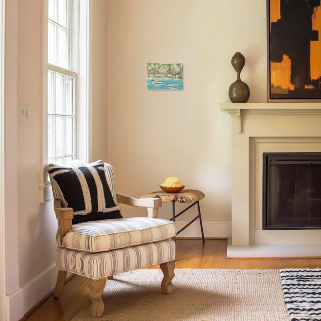 What makes Sally West’s original oil paintings so recognizable is the combination of texture, abstraction, and calming...