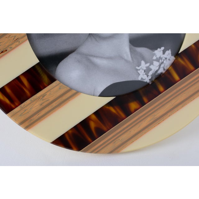 Laminated Multi-Layers Lucite Picture Frame, circa 1970 For Sale - Image 9 of 10