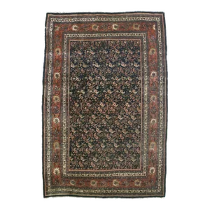 Antique Handmade Bidjar Rug 9'01" X 13'11'