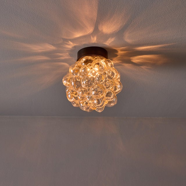 1960s Helena Tynell Bubble Glass Wall or Ceiling Lamp For Sale - Image 17 of 17