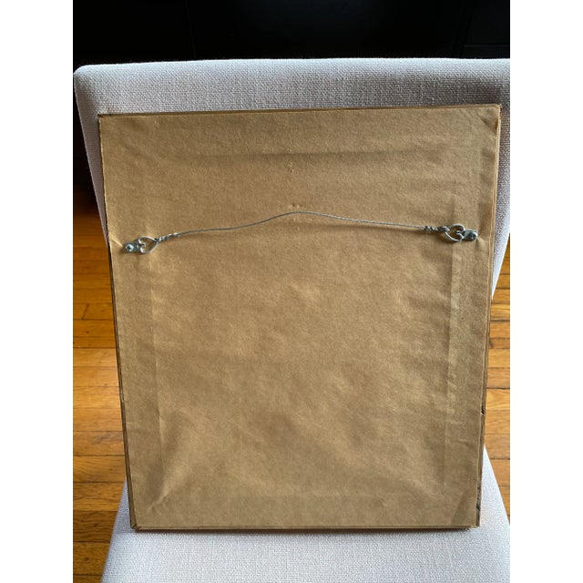 Original collage of the Pop Art Icon Andy Warhol... dandy-fied. Already professionally and custom framed under archival...