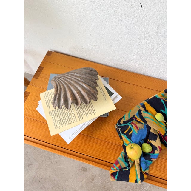1960s Vintage Brutalist Box in Wood and Seashell, 1960s For Sale - Image 5 of 18