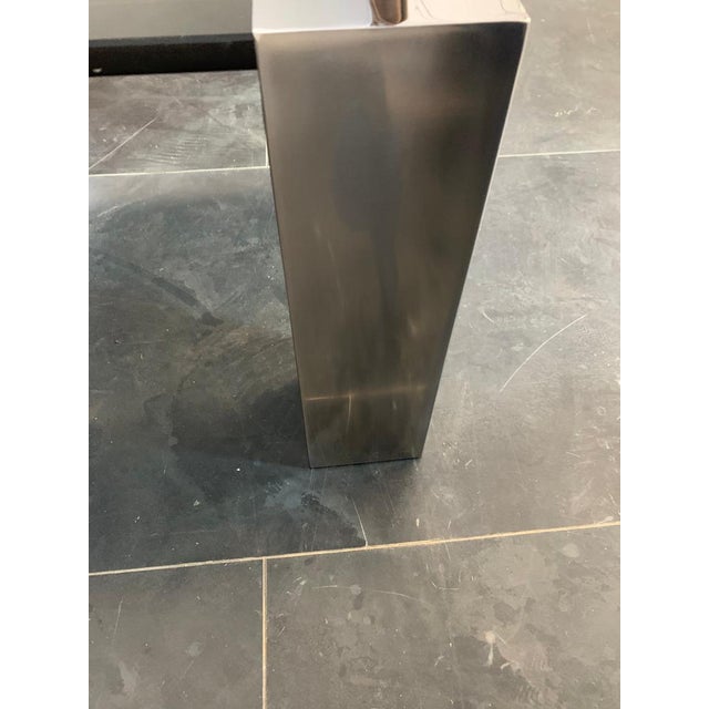 Steel & Crystal Coffee Table from Cidue, 1970s For Sale - Image 17 of 18