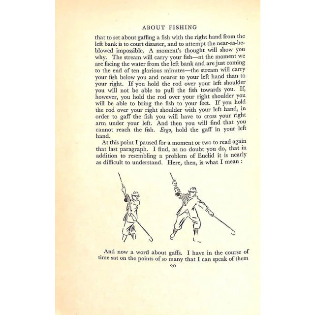 "About Fishing" 1935 Hartman, Robert For Sale - Image 4 of 10