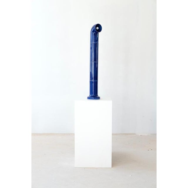 Ceramic Slim Op Large Standing Lamp by Pani Jurek For Sale - Image 7 of 13