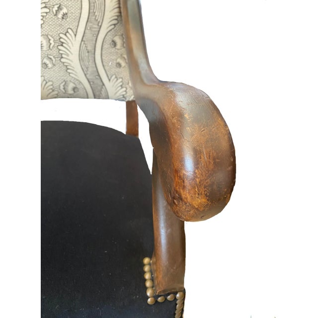 19th Century 19th Century French Os De Mouton (Mutton Bone) Arm Chairs - Set of 4 For Sale - Image 5 of 8