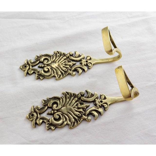 1960s Bronze Wall Coat Racks, 1960, Set of 2 For Sale - Image 5 of 6