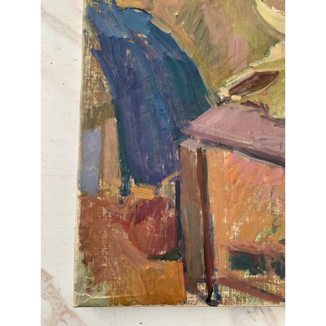 1980s Kaspar Ilg Cow Skull Still Life For Sale - Image 9 of 12