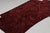 Contemporary Rug & Kilim’s European-Inspired U-Shaped Rug Fragment in Rich Red For Sale - Image 3 of 6
