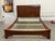 Design Plus Gallery presents a Queen Size Louis Philippe Sleigh Bed Frame by Shermag. This bed frame has a cherry-toned...