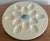 Villeroy & Boch Coastal Blue Crab Egg Platter For Sale - Image 4 of 6